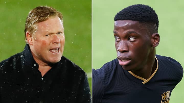 Ilaix Moriba Hits Back At Ronald Koeman For Publicly Calling Him Out For Supposed Wage Demands