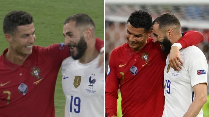 Karim Benzema Reveals Private Chat With Cristiano Ronaldo After Emotional On-Pitch Reunion