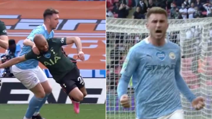 Spurs Fans Are Fuming At Aymeric Laporte Because They Think He Should Have Been Sent Off