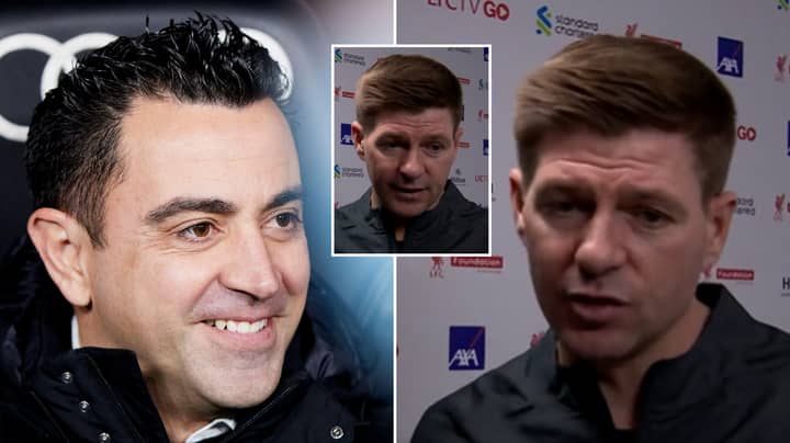 Steven Gerrard Gives Brilliant Analysis Of Barcelona's Appointment Of Xavi, He's Spot On