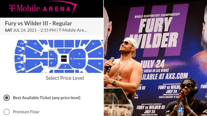 Ticket Prices For Tyson Fury vs. Deontay Wilder 3 Revealed And They're Extremely Expensive 