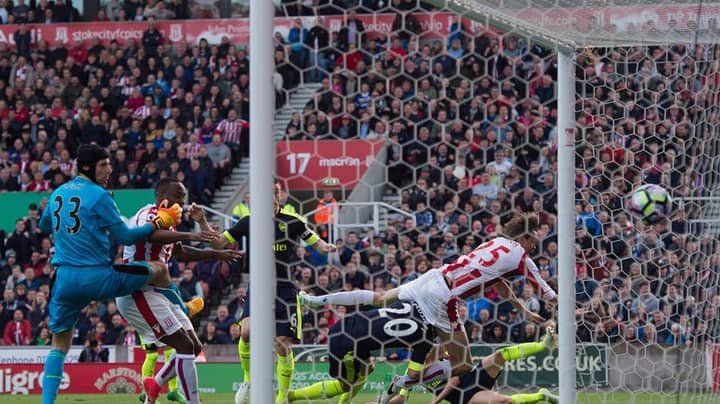 Peter Crouch Strikes Gold With Tweet Following Blatant Handball Goal