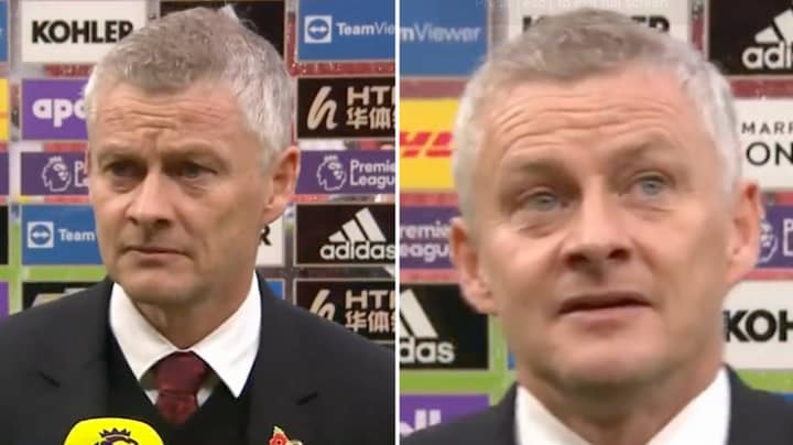 Ole Gunnar Solskjaer Looked Stunned When Reporter Told Him That Harry Maguire Said They 'Lacked Belief' Against Man City