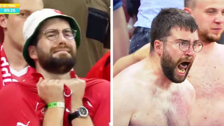 Switzerland Football Fan's Viral Rollercoaster Of Emotions Becomes Instant Meme