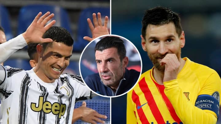 Luis Figo Names His Top Six Best Players In World Football