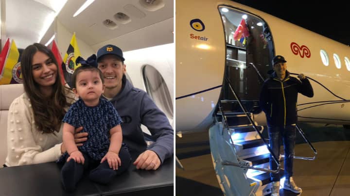 More Than 300,000 People Track Mesut Ozil’s Flight To Istanbul 