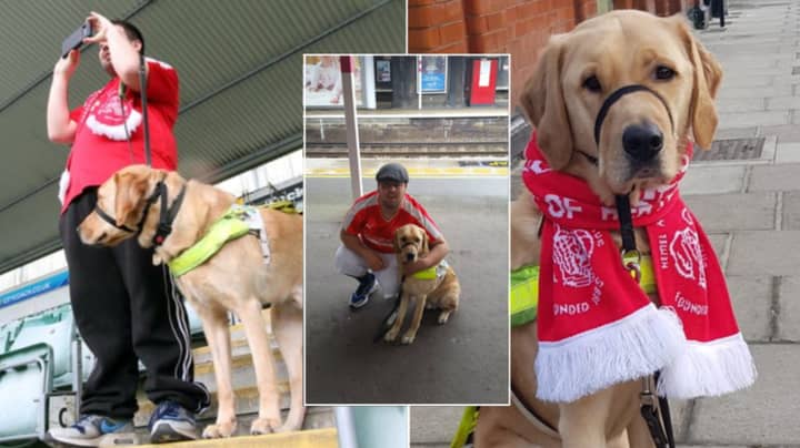 Colin And His Guide Dog Make 440 Mile-Round Journey For Every Hemel Hempstead Game 