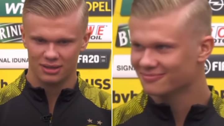 Erling Haaland Gives Perfect Tutorial On How To Say His Name Properly In Rare Interview