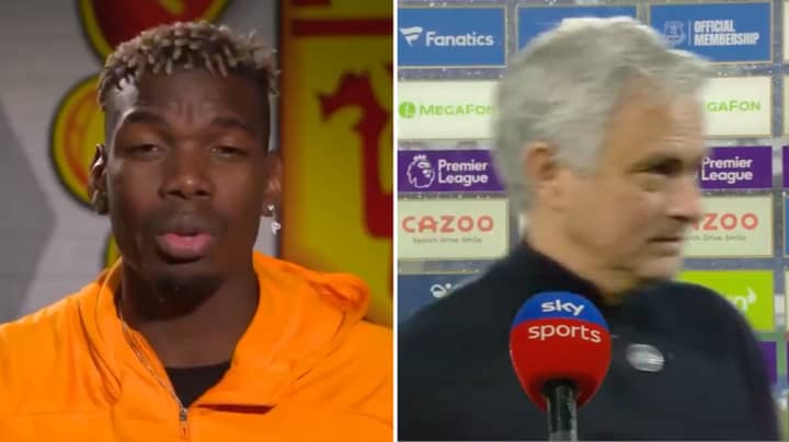 Jose Mourinho Gives Incredibly Blunt Response After Reporter Brings Up Paul Pogba Criticism