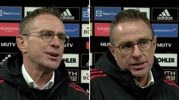 Ralf Rangnick Speaks In-Depth About His 4-2-2-2 Pressing Formation After Man United Win