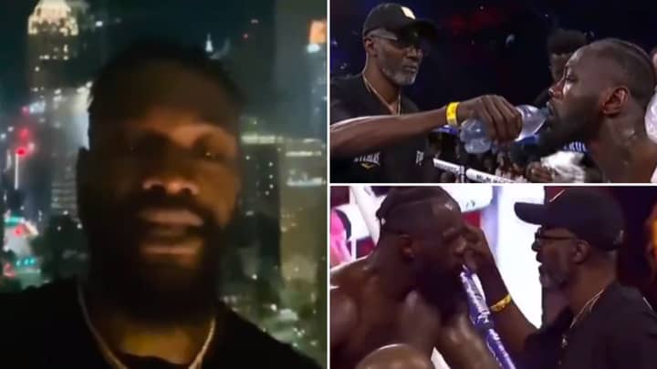 Deontay Wilder Sensationally Claims His Water Was 'Spiked' Before Tyson Fury Rematch