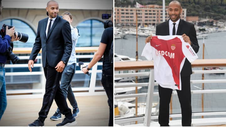 Thierry Henry Wears Tracksuit Bottoms With Suit Jacket Because He Does What He Wants Sportbible