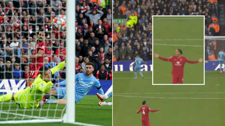 Virgil van Dijk's On-Field Reaction To Mohamed Salah's Wondergoal Shows How Special Of A Moment It Was