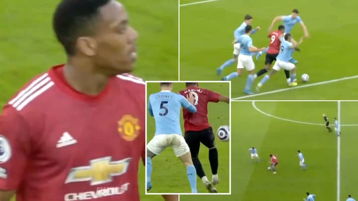 Anthony Martial Dropped A Masterclass Against Man City And His Individual Highlights Are Something Else