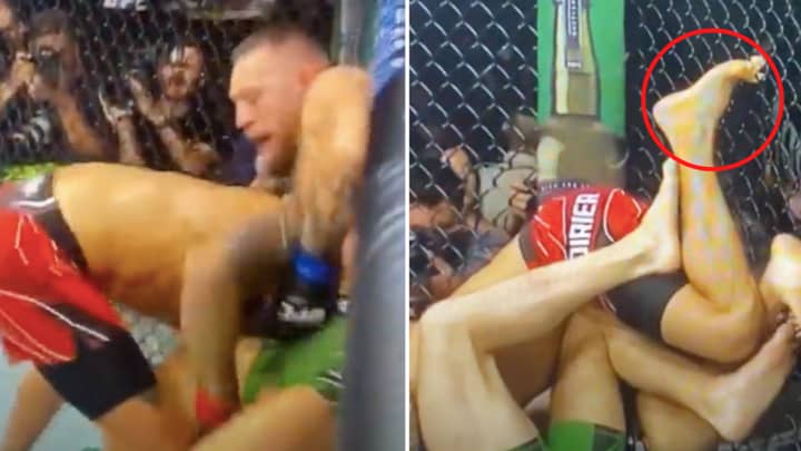 Footage Shows The Moment Dustin Poirier 'Cheated' Against Conor McGregor In UFC 264 Main Event