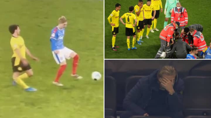 Erling Haaland Was Visibly Distressed Seeing Teammate Mateu Morey Suffer A Horror Injury