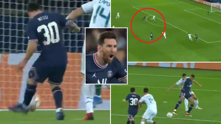 Lionel Messi Scores His First Goal For PSG Against Man City And It's An Absolute Beauty 