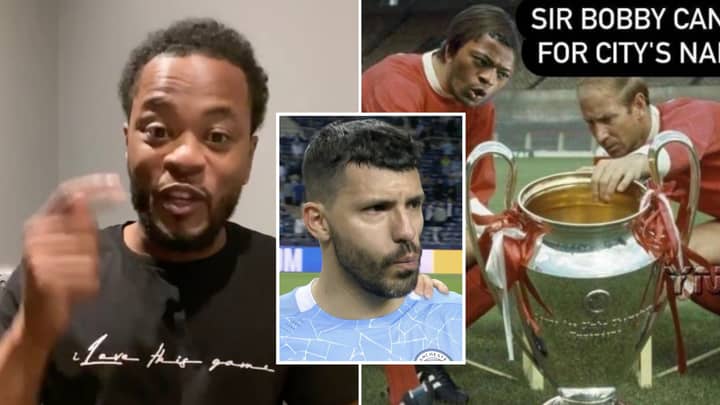 Patrice Evra Trolls Manchester City's CL Final Defeat With Savage Instagram Post
