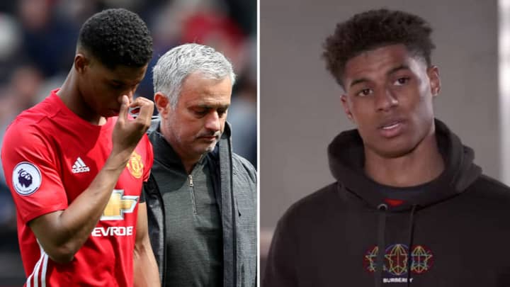 Marcus Rashford Throws Shade At Jose Mourinho's Tactics And Playing Style