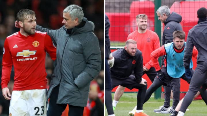 Jose Mourinho Had 'One Final Row' With Luke Shaw And It's Just Petty  