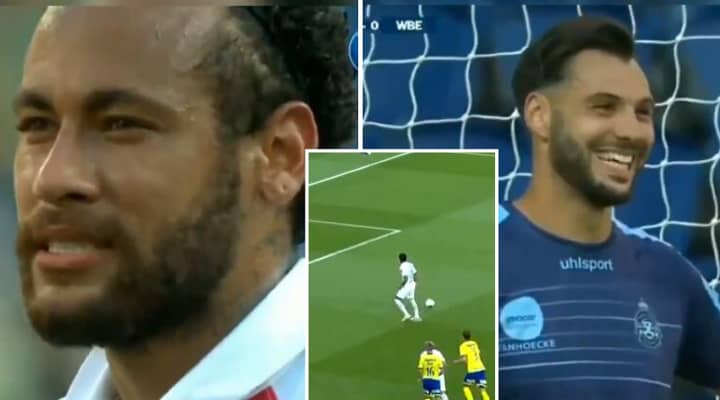 Neymar Asks The Goalkeeper Which Corner To Shoot In - Before Pulling Off Brilliant Pass-Penalty