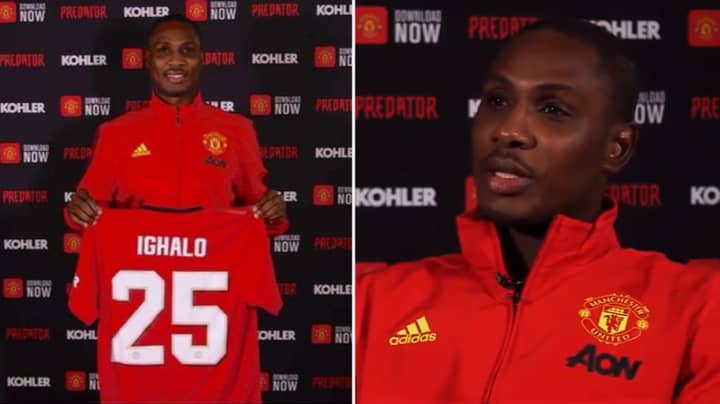 Odion Ighalo Reveals Bizarre Reason Why He Picked No.25 Shirt At Manchester United