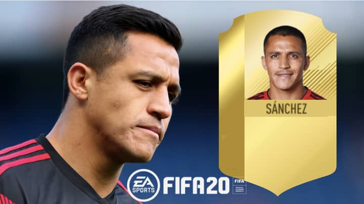 Alexis Sanchez Receives One Of The Biggest Downgrades In FIFA History With 82-Rating 