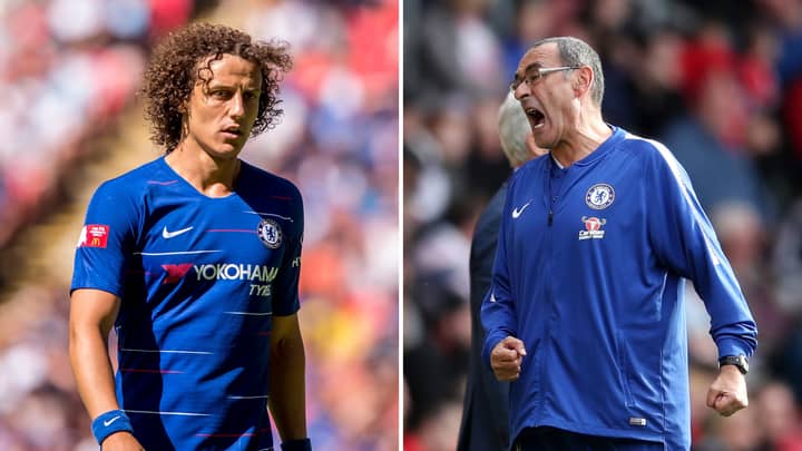 David Luiz Reveals How Maurizio Sarri Reacted In The Dressing Room After Spurs Defeat