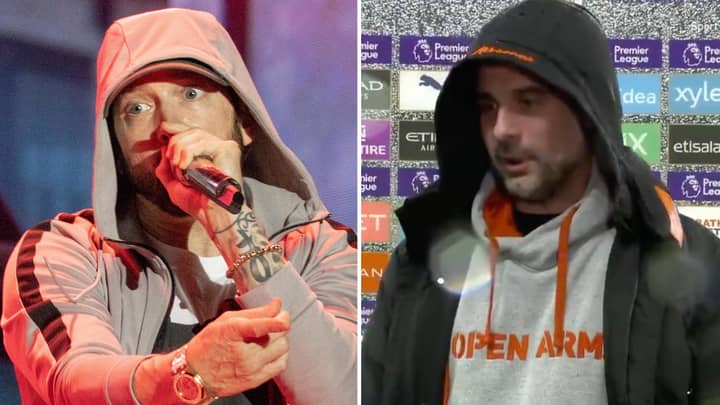 Pep Guardiola Interview Goes Viral After Someone Hilariously Adds Eminem Dub