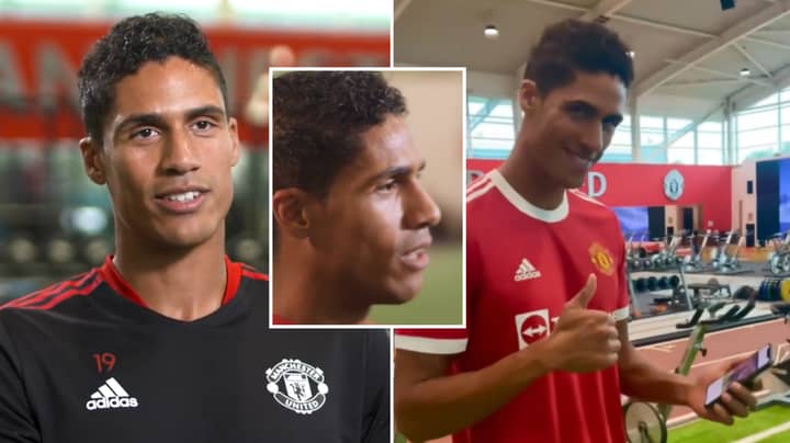 Raphael Varane Chose To Speak English In First Man Utd Interview And Fans Are Very Impressed