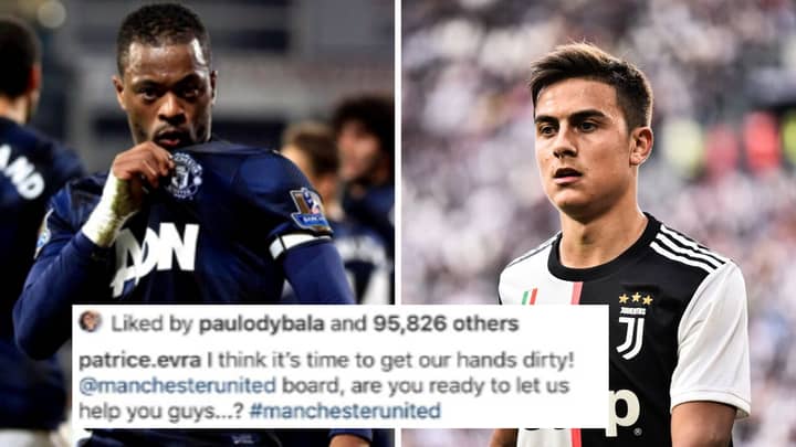 Patrice Evra Says He'd Sign Paulo Dybala For Manchester United