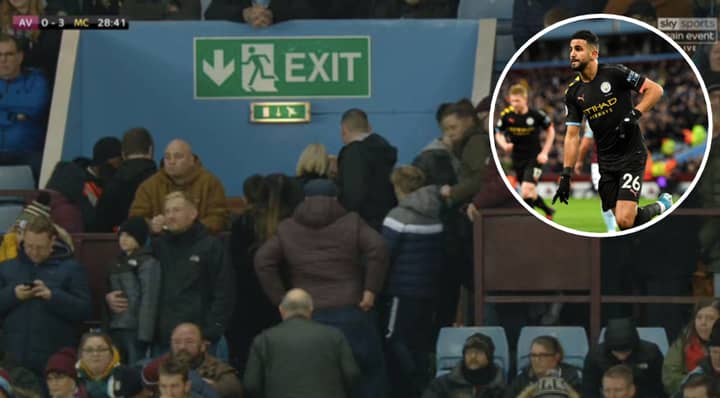Aston Villa Fans Leave After 28 Minutes Following Manchester City Masterclass