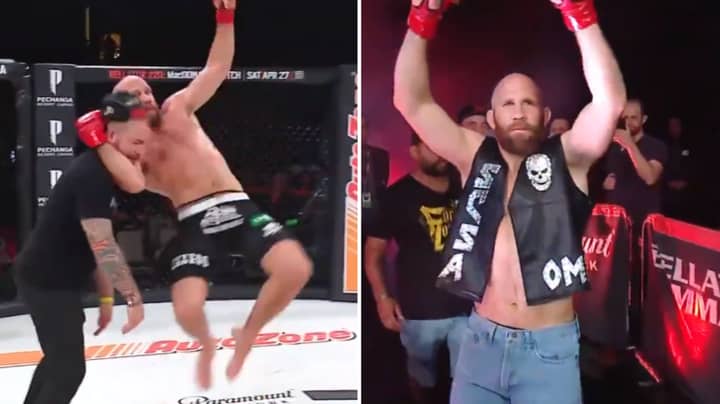 Bellator's David Rickels Comes To The Ring As Stone Cold Steve Austin