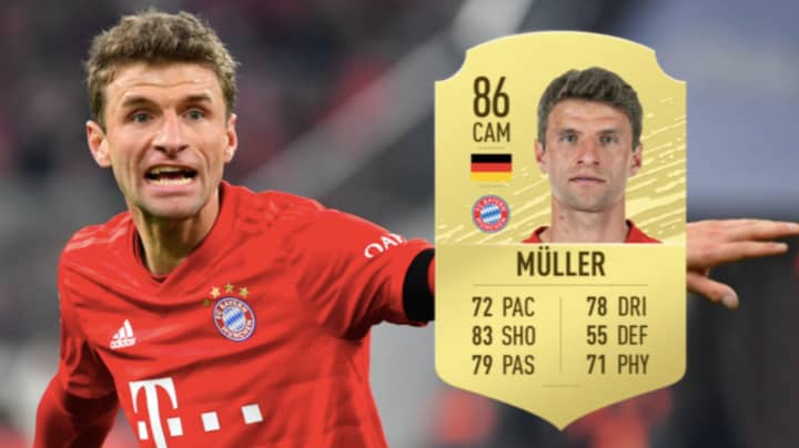 The Story Behind Thomas Muller's Formula-Breaking Rating On FIFA