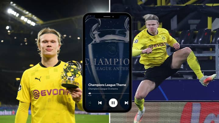 Erling Haaland Wakes Up To The Champions League Theme Every Day