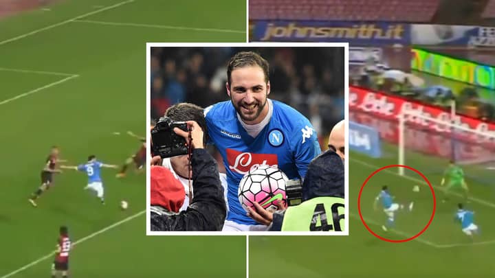 Gonzalo Higuain's 36-Goal Season For Napoli Proves He Is The Most Underrated Striker Of His Generation