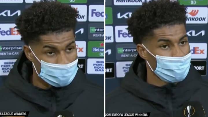 Marcus Rashford Gave A Passionate And Honest Interview After Manchester United's Europa League Final Loss