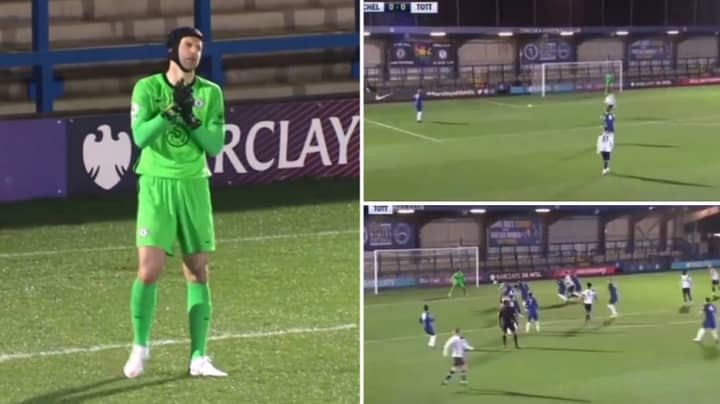 Petr Cech Had An Awful Start For Chelsea Under 23s In Return To Action