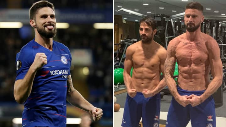 Olivier Giroud Is More Ripped Than Anyone Expected Him To Be