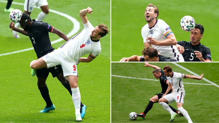 Fans Question Whether Harry Kane Has Touched The Ball In Disappointing First-Half Against Germany 