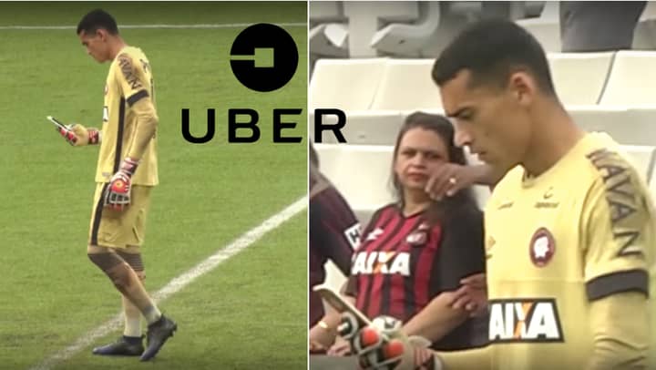 Meet The Goalkeeper Who Has Been Suspended For Using His Phone During Match 