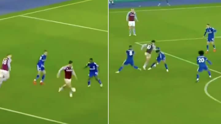 Jack Grealish's Highlights Against Leicester City Prove He's A Serious Baller