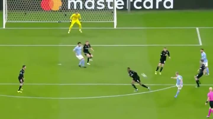 Kevin De Bruyne Scores An Absolute Rocket With His Left Foot