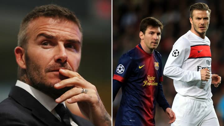 David Beckham Reveals Exactly How Lionel Messi Forced Him Into Retirement