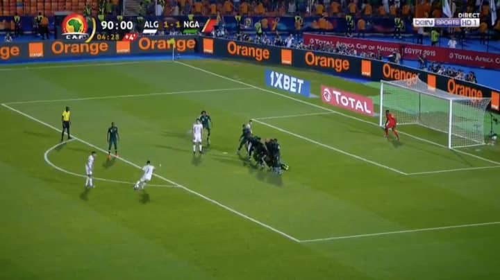 Riyad Mahrez Scores Stunning 95th Minute Free-Kick To Send Algeria Into AFCON Final