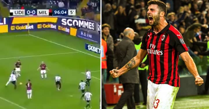 Alessio Romagnoli Scores Another Last-Second Winner For AC Milan