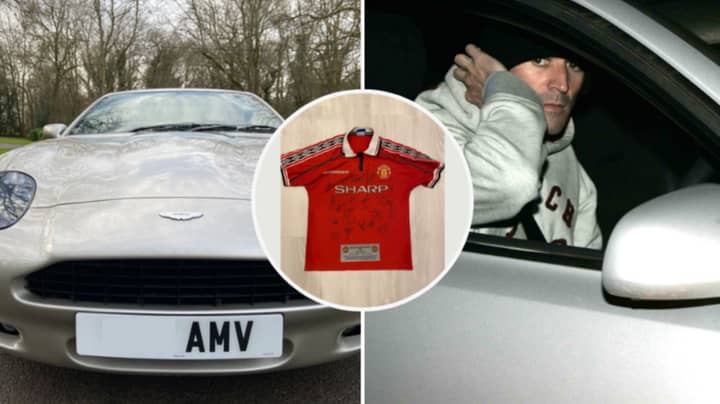 You Can Buy Roy Keane's Old Aston Martin DB7 And It Comes With Signed Shirt