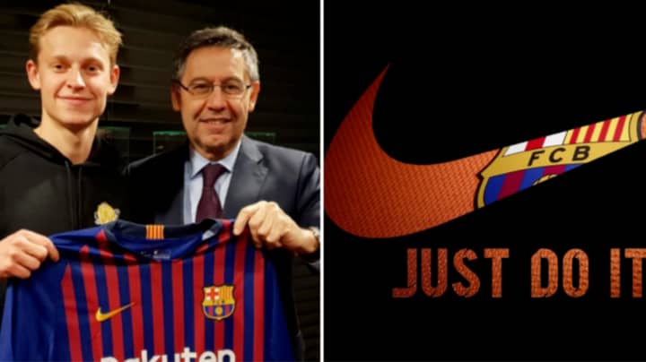 Frenkie De Jong Has Gone Against Nike's Request For Barcelona Move