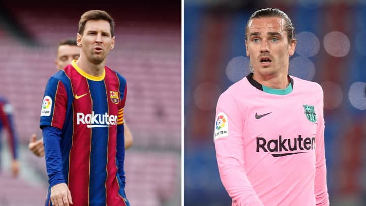 Antoine Griezmann Will Be Asked To Find A New Club If Lionel Messi Stays