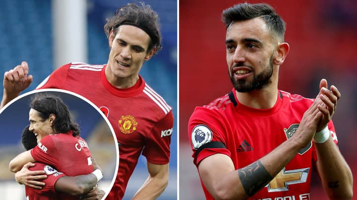 Bruno Fernandes Explains Important Reason He Passed To Edinson Cavani For First Man United Goal